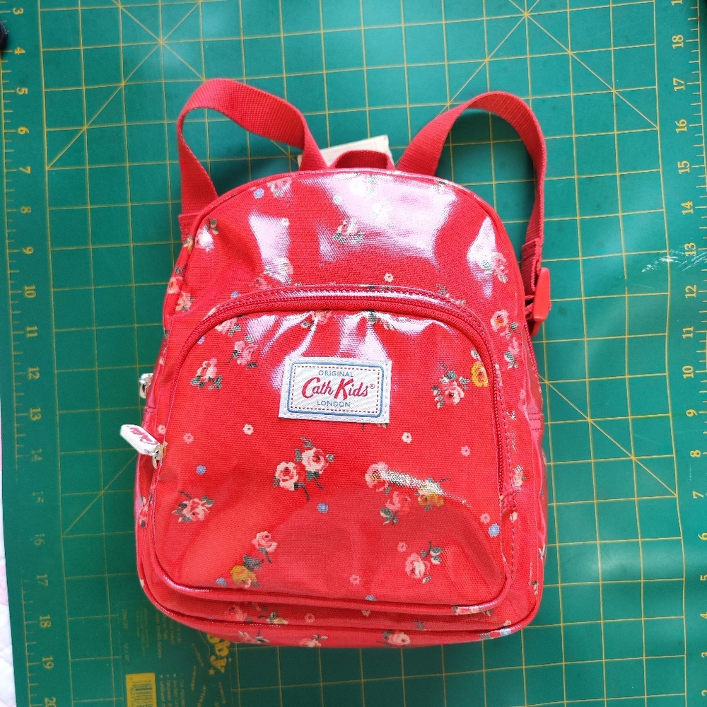 Cath Kidston Red Floral Kids Backpack